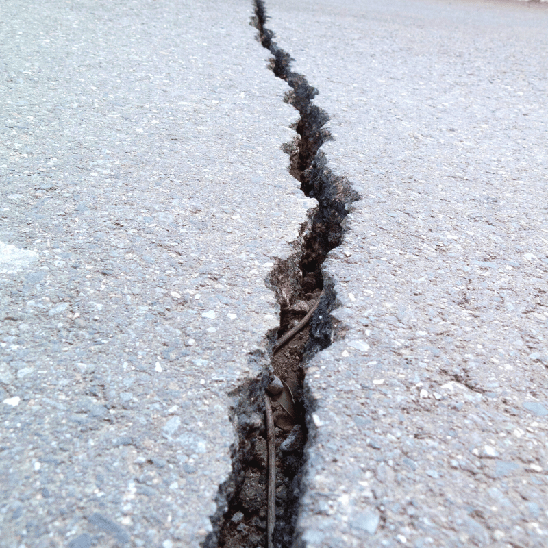 Cracked Asphalt